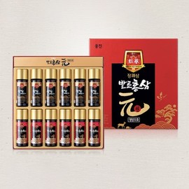 HO4MALL Woongjin Janggwesam Fermented Red Ginseng Won Jeongseong No. 5 50ml 12 bottles