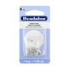 Beadalon Crimp Tubes, Size #3, Silver Plated, 1.5 g, Approx.