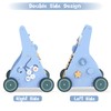 Beright Wooden Baby Walker Push and Pull Learning Activity Walker