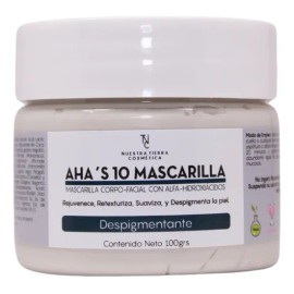 Mascarilla Facial Despigmentante Y Anti-acné Con Aha´s 100gr Tipo de piel Tarro con 100grs