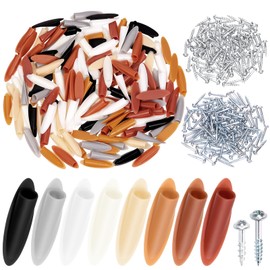 Cimeton 360Pcs Plastic Pocket Hole Plugs Assortment Kits Included 160PCS Multicolor Slant Hole Caps 200pcs Pocket Hole Screws for Pocket Hole Jig Wood Working Tool Accessories