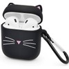 Cat AirPods Case, Headphones Accessories, Music, Keychain, Cat Lover, Animal