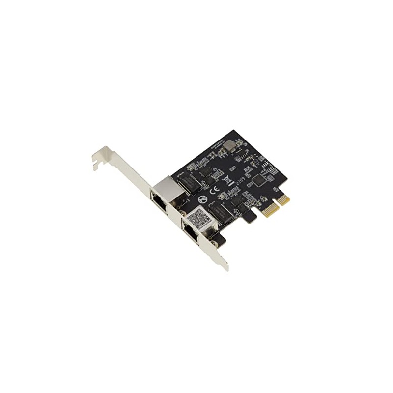 KALEA-INFORMATIQUE PCIe 2.5 LAN Dual Gigabit Ethernet Card 10 100