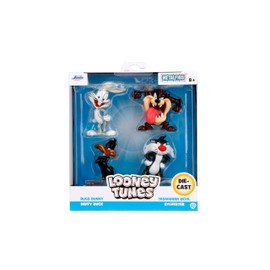 Jada Toys Looney Tunes - Juego de 4 Cifras de 2.5 Pulgadas (2.5 Pulgadas)
