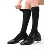 HUE Womens Soft Opaque Knee High (Pack Of 3) Dress-socks,