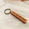 Drive Safe Brother I Love You Keychain, Love Brother Gifts