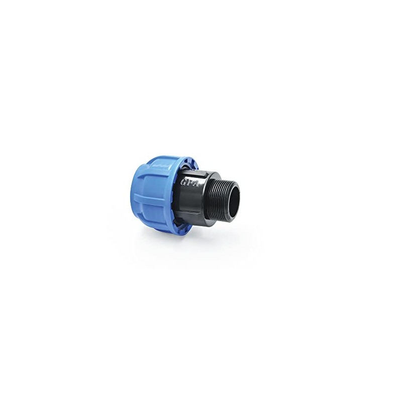 Screw Hose Connection Polypropylene (PP) Fitting Transition Male Thread 32