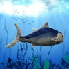 Realistic Tuna Fish Plush Toy, 15.74inch Super Soft Realistic Blue