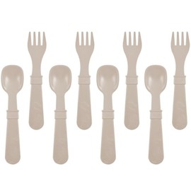 Re-Play Recycled Utensils (8pk), Sand