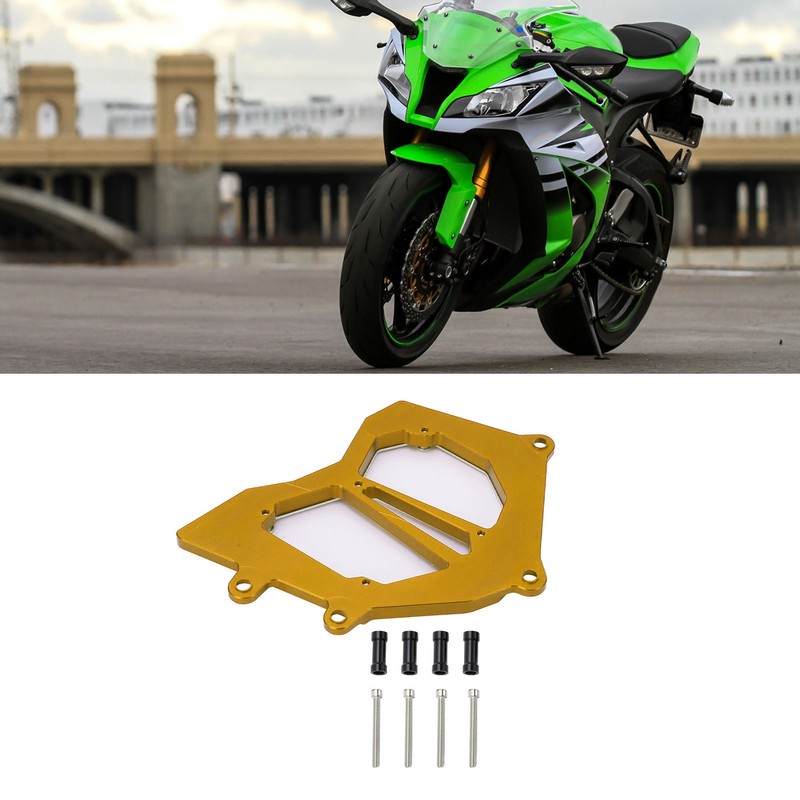Motorcycle Front Sprocket Cover Chain Guard Protector Aluminum Alloy Replacement