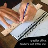 Ruler 12 Inch, Architectural Scale Ruler, 1/8 Inch Scale Rulers,
