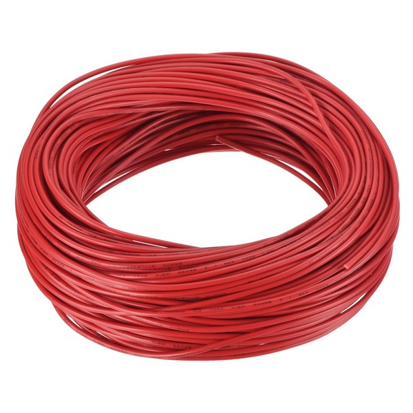 MECCANIXITY 22AWG Stranded PVC Hookup Wire, UL1015 600V 50m/164ft Tinned