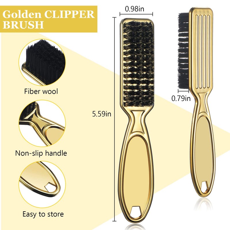 2 Cepillo de Limpieza para Cuchillas de Peluquero Cepillo para
