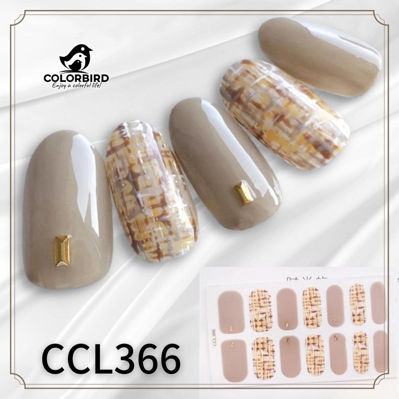 COLORBIRD Nail Seal, Spring & Summer A, Just Paste Manicure,