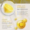 Facial Exfoliator, Vitamin C Exfoliating Gel, Lemon Peeling Gel Removes