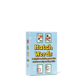 Match Words - Preschool Sight Words Matching Game for Ages 3-5 and 1+ Players - Montessori-Inspired Preschool Learning Activities - Picture, Letter, and Word Matching - Early Learning Games