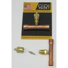 C&D CD8438/2 tee with 1/4" m. Flare Access on 3/8"