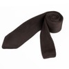 Alizeal Knit Tie for Men, Solid Slim Casual Knitted Neckties,