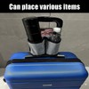 1 Suitcase Cup Holder, Luggage Accessories, Storage Hanging Bag, Suitcase