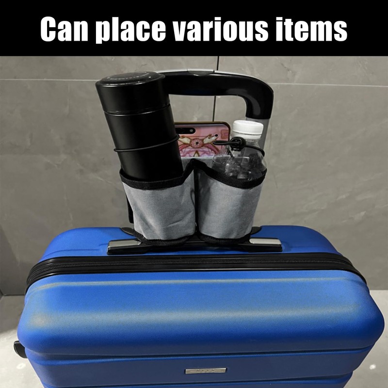 1 Suitcase Cup Holder, Luggage Accessories, Storage Hanging Bag, Suitcase