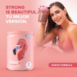 Birdman Fitmingo Proteína Vegana Potenciadores de Colágeno, Inositol y Ácido Hialurónico Vitamina D3, Zinc Enzimas Digestivas Sabor Blueberry 510g