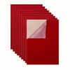 Mesheshe 10PCS Self Adhesive Velvet Fabric Flocking Liner, Felt Fabric