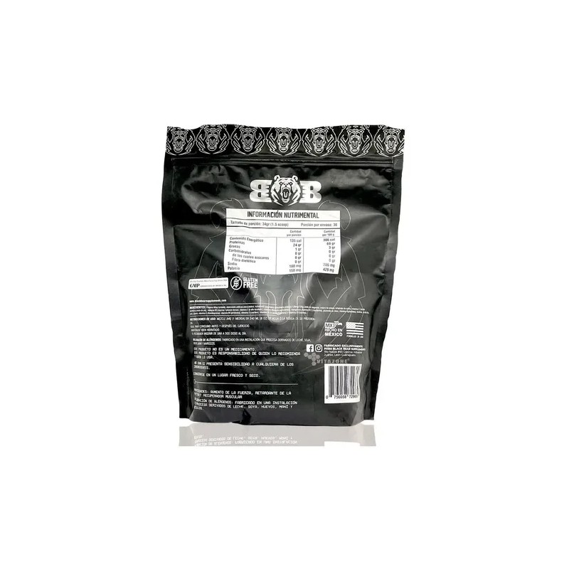 Proteína Zero Carbs 1 Kg Vainilla 30 Serv Isolatada Blackbea