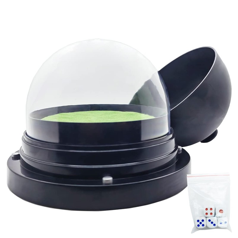 Gikfun Automatic Dice Roller Cup with Dices for Adults Party