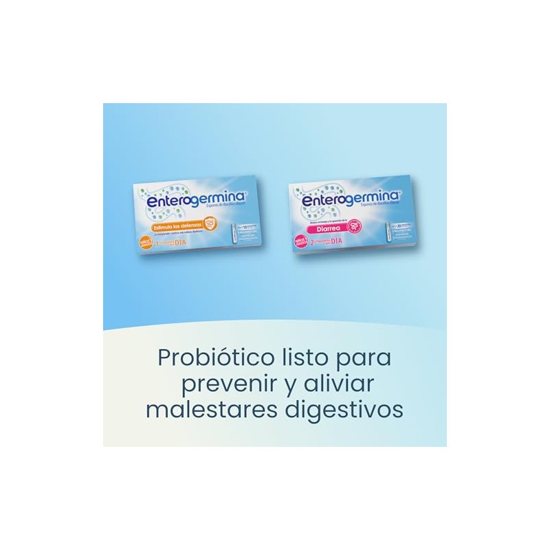 Enterogermina Suspensión de Bacillus Clausii con 2 Billones de UFC