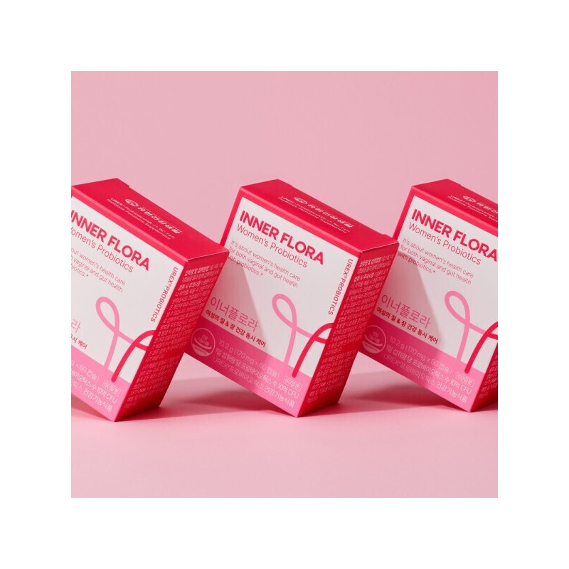 Innerflora Vaginal Lactobacillus Probiotics Renewal Product 60 Capsules / 이너플로라