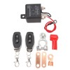 KLLJRFW Remote Disconnect Switch 12V Prevent Drain Two Remote Control