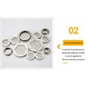 Stainless Steel Air Vents, Round Vent Air Vents for Kitchen