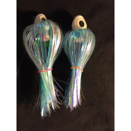 High Percentage Big Eyes Salmon Trolling Flies Pack Of 2- 4” Unrigged