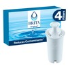 Brita Standard Water Filter for Pitchers and Dispensers, BPA-Free, Reduces