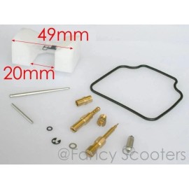 FANCY SCOOTERS Vitacci Cougar Sport 200cc, ATV Carburetor Kit with Float PD24J