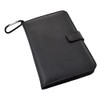 Black Leatherette Golf Organiser with Divot Repairer with Marker and