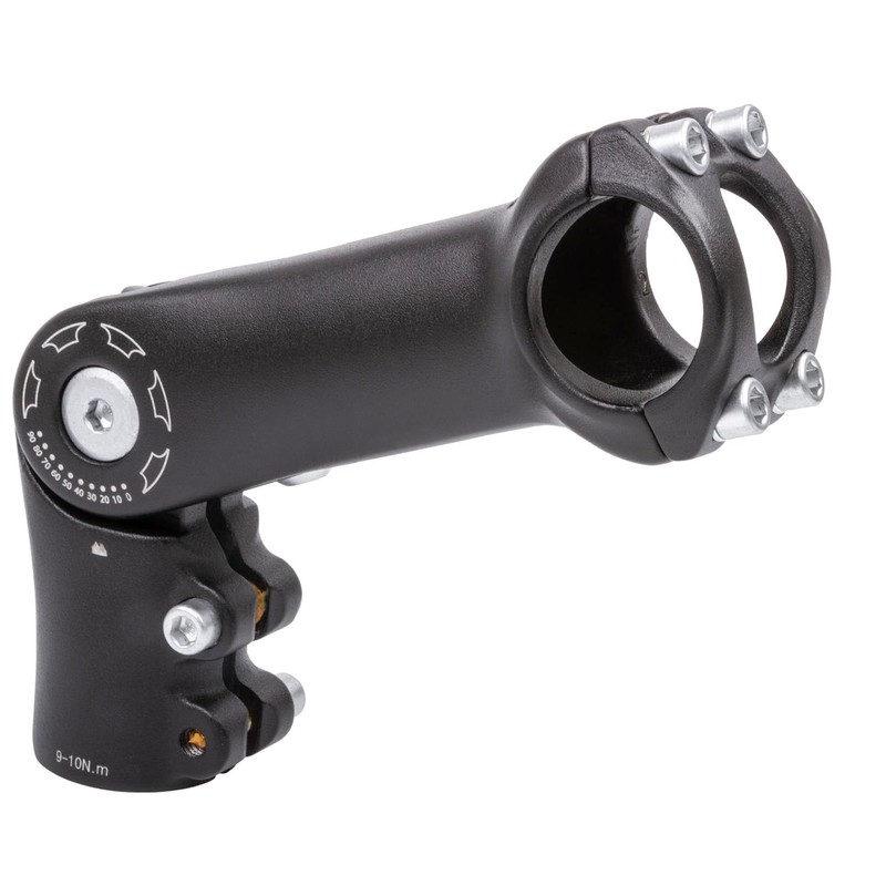 M-Wave Unisex Adult ST-C2.1 AHEAD Handlebar Stem Adjustable from 0°