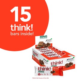 think! Girl Scout Minis, Chocolate Peanut Butter,15 Count