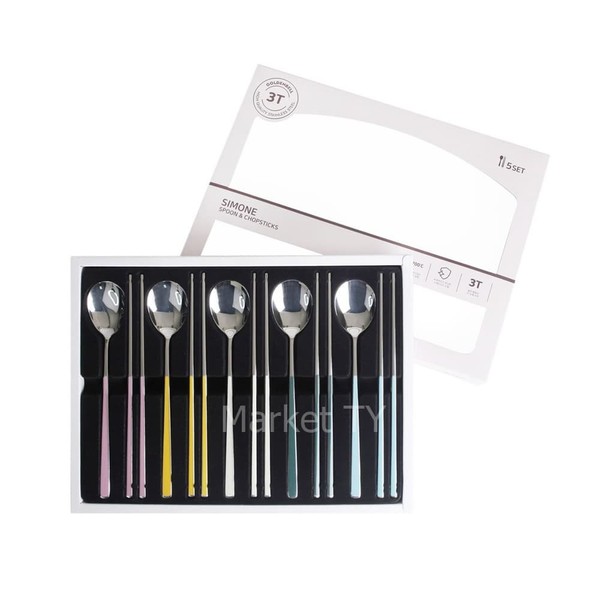 Golden Bell Simone Cutlery Set of 5 Chuseok Lunar New