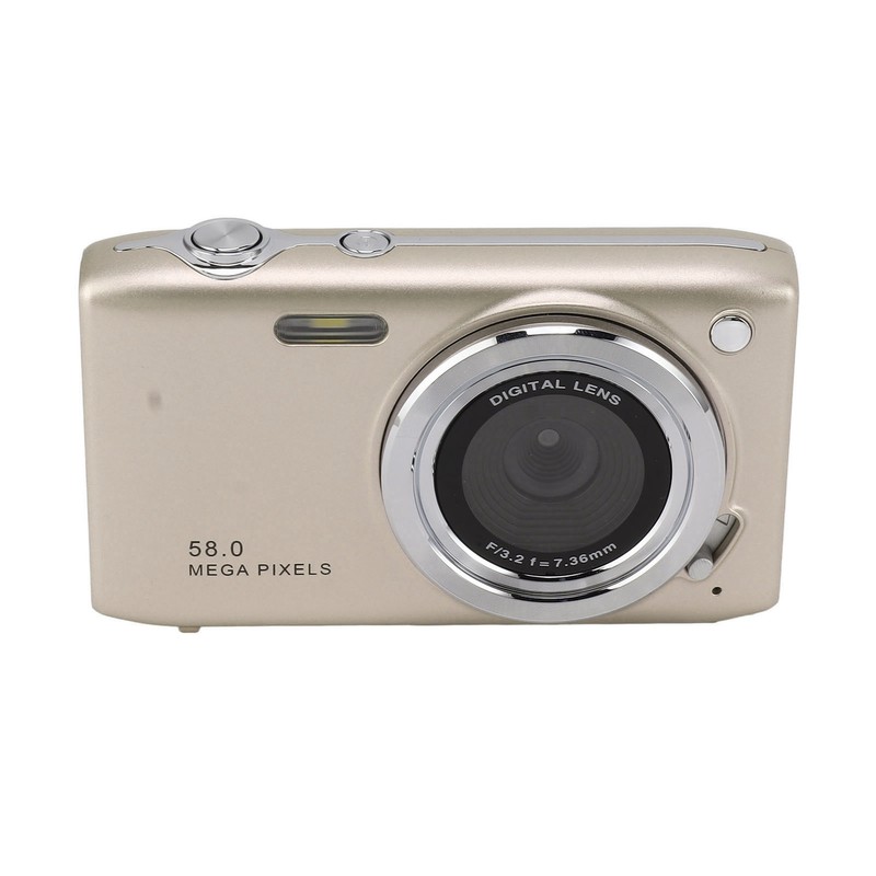 4K Digital Camera for Teens 58MP HD 2.88 Inch IPS