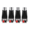 EIGHTNOO Speaker Cable Conversion, RCA Female Connector, RCA Plug, Set