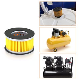 GASHER - Filtro de papel de entrada de compresor de aire, elementos de filtro de aire de repuesto para filtro de aire