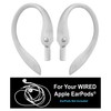 EARBUDi Ear Hooks Compatible with Apple EarPods | Adjustable Rubber