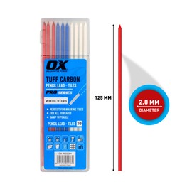 OX Tuff Carbon – Tile Pencil Lead (10PK)