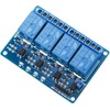 ELEGOO 4 Channel DC 5V Relay Module with Optocoupler for