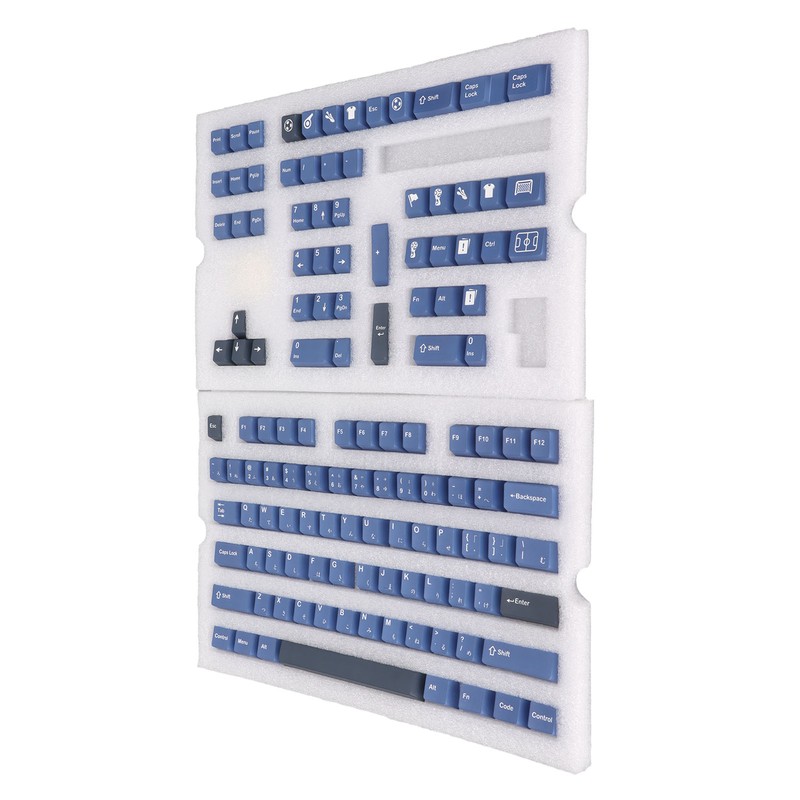 PBT Keycaps 128 Keys Japanese Keycaps Cherry Height DIY Practical