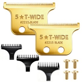 2215 Wide T Blade Replacement Compatible with Wahl 5 Star Detailer Trimmers