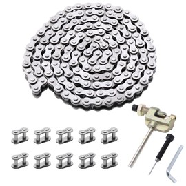 KAMIER #35 140 Links Drive Roller Chain Breaker for Coleman CT100U CC100X RB100 Baja Doodle Bug DB30 Mega Monster Moto MM-B80 MM-B105 Motovox 79cc 97cc 100cc 212cc 2.8hp Mini Bike Go Kart Cart Parts