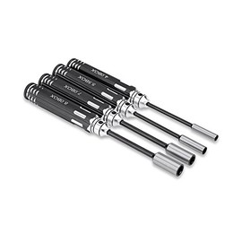 4PCS Hex Key Socket Screw Drivers Wrench Nut Screwdriver Set 4.0MM, 5.5MM, 7.0MM, 8.0MM for RC Cars Model