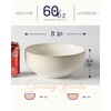getstar Large Serving Bowls (8 inch & 60 fl oz),